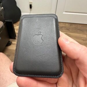 Apple Wallet 1st Generation - Black Leather
